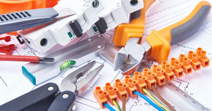 Electrical components photo